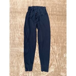 Victoria’s Secret‎ PINK Black Drawstring Leggings Women’s Size Medium